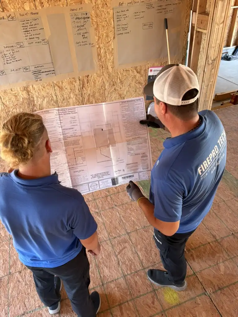 Fire Sprinkler Certification in progress